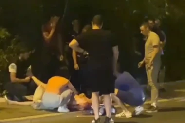 AUTOMOBIL POKOSIO PEŠAKA U MIRIJEVU! Jezive slike sa lica mesta! (VIDEO)