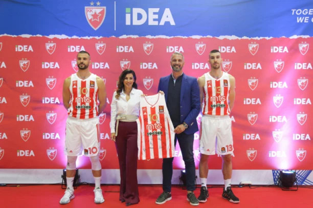 POBEDNIČKI TIM NASTAVLJA ZAJEDNO: Mercator-S i IDEA još tri godine uz Crvenu Zvezdu