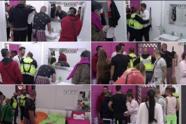 BRUTALNA TUČA U ZADRUZI, SLEDI DISKVALIFIKACIJA? Mensur i Marko napravili KRŠ I LOM, zadrugar završio u ZATVORU! (VIDEO)