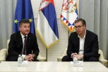 VUČIĆ SE SASTAO SA LAJČAKOM: Razgovarali o o stanju i daljim koracima u dijalogu kome posreduje EU