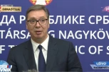 PREDSEDNIK VUČIĆ IZ BUDIMPEŠTE: Zabrinut sam za prebijanje, NEĆE se desiti pogroma