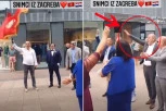 MEĐUNARODNI SKANDAL! Crnogorci u centru Zagreba salutiraju HITLEROVIM POZDRAVOM (VIDEO)