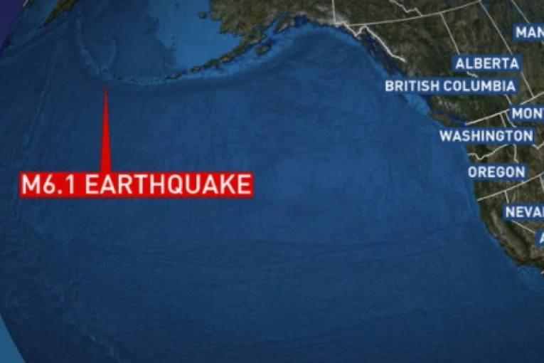 JOŠ JEDAN JAK ZEMLJOTRES POGODIO ALJASKU: Izdato upozorenje na cunami