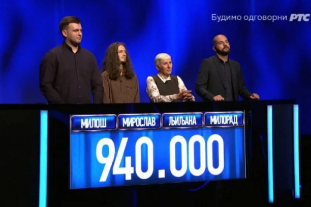 POSTAVLJEN NOVI ŽENSKI REKORD U KVIZU "POTERA": Penzionisana profesorka pobegla tragaču i ODBRANILA 700.000 DINARA!