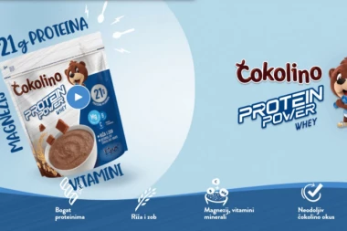 MOĆAN NOVITET IZ PODRAVKE! ČOKOLINO PROTEIN POWER: Pobednički obrok za rekreativce i sportiste!
