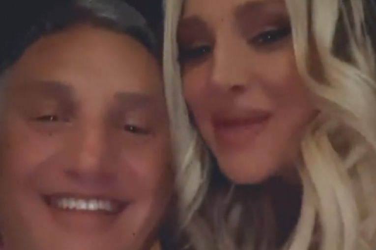 Gagi Đogani na rođendanu kod Marka Miljkovića