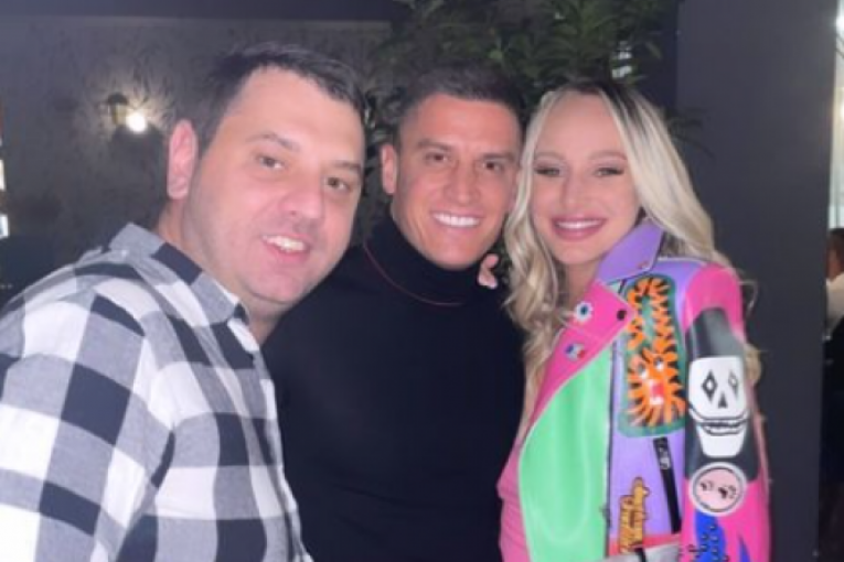 Ilija Pečenica i David Dragojević na proslavi rođendana kod Marka Miljkovića