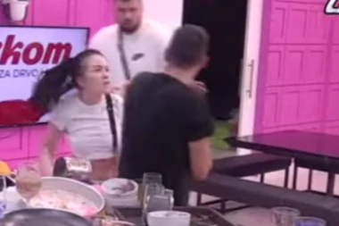 LETELI TANJIRI PO BELOJ KUĆI: Lorni pao mrak na oči , pa nasrnula na Baneta, zadrugari jedva sprečili POKOLJ! (VIDEO)