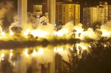 GROBARI ZAPALILI GRAD: U Humskoj počinje veliko slavlje (VIDEO)