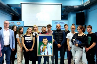 Davor Štefanek posetio Dom učenika srednjih škola "Milutin Milanković"