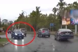 "LEGENDA" KRUŽNOG TOKA! Šok snimak sa Novog Beograda, vozio je pažljivo ali veoma nebezbedno