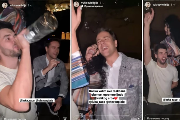 STEVAN PIALE POVUKAO PRAVO IZ FLAŠE: Glumci se raspustili, a imaju i DOBAR RAZLOG! (FOTO)