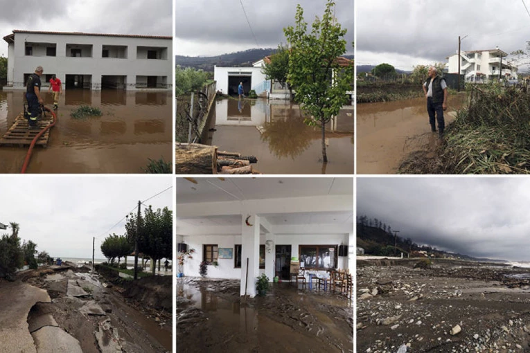 STRAVA I UŽAS U GRČKOJ, LETOS IH JE PROGUTALA VATRA, SAD IH RAZARA NOVA POŠAST! Scene apokalipse obišle svet, plaže prekrilo blato, OTVORILA SE ZEMLJA! (FOTO)