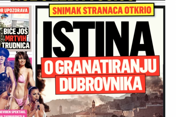 HRVATI NAPALI SRPSKI TELEGRAF ZBOG ISTINE O GRANATIRANJU DUBROVNIKA