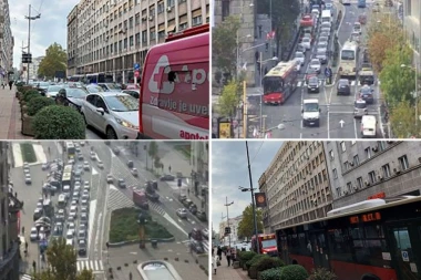 KOLAPS U BEOGRADU KAO NIKADA! Svi smo navikli na jutarnji špic, ali OVAKVA gužva je prešla igricu! (FOTO)