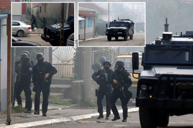 ARMED ROSU SPECIAL FORCES STORMED NORTH MITROVICA: Several buildings were being searched!