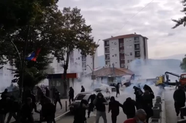 ALBANIANS RESPONSIBLE FOR A WOMAN'S DEATH? ROSU fired tear gas and shock bombs into the yard of the unfortunate Verica (71), she later passed away!