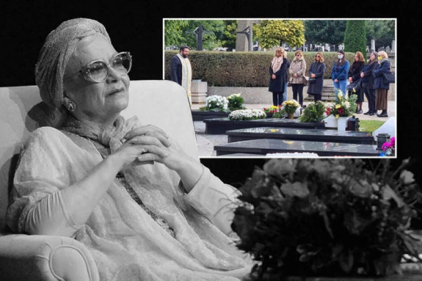 NA NOVOM GROBLJU MUK I TIŠINA: Tri godine od smrti Milene Dravić, na pomenu se pojavila ONA! (FOTO)