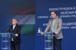 PREDSEDNIK VUČIĆ I VIKTOR ORBAN NA CEREMONIJI : Počinju radovi na pruzi Subotica-Horgoš (VIDEO)
