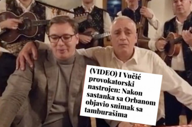 VUČIĆ JE KRIV ŠTO JE SRBIN I ŠTO VOLI SRBIJU! Skandalozna poruka sarajevskih medija:  Vučiću, nemoj da nas provociras srpskim pesmama!