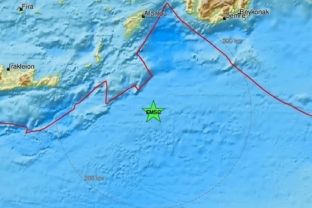 SNAŽAN ZEMLJOTRES POGODIO MEDITERAN: Tresla se grčka teritorija, a potres se osetio u i u Kairu