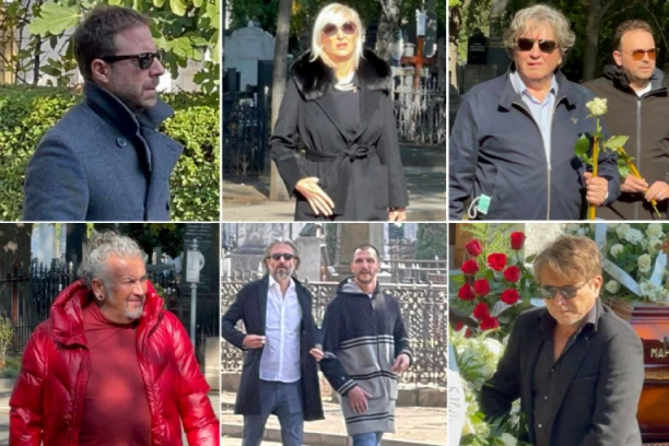 SVI TUGUJU ZBOG ODLASKA MARKA ŽIVIĆA: Suze, bol i tuga se vide u očima prisutnih! (FOTO/VIDEO)