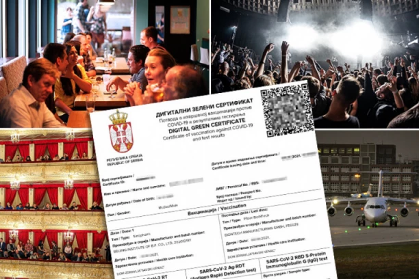 PROPUSNICE  ĆE VAŽITI  PET MESECI: Ko ne primi treću dozu, ostaće bez KOVID SERTIFIKATA!