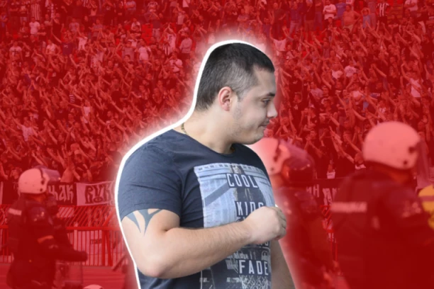 VELJA POČEO DA ZAVODI RED MEĐU GROBARIMA, napad na VUKOVIĆA SAMO POČETAK: Evo kako je vređao Vandale pre nego što je uhapšen!