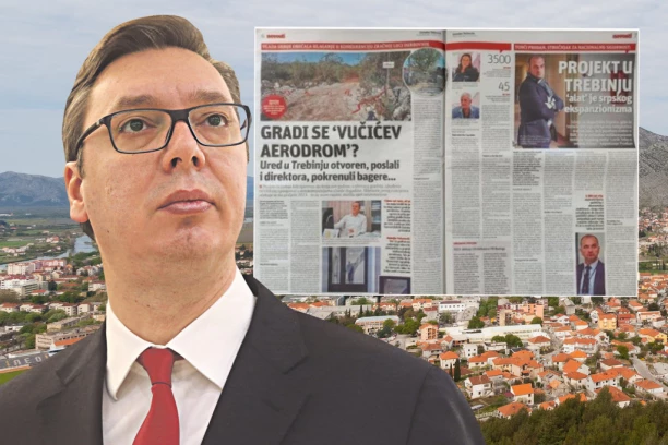 CROATS FUMING WITH ANGER: They are attacking President Vučić because of the construction of the airport in Trebinje!