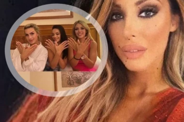 SRAMNA SRPSKA MISICA PONOVO PONIŽAVA SRBE: Valentina Petrović drugi put pozira sa DVOGLAVIM ORLOM! (FOTO)