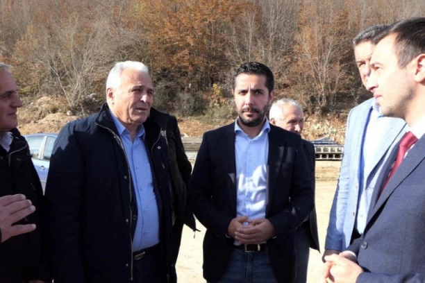 MINISTAR MOMIROVIĆ OBIŠAO RADOVE: Rekonstrukcija puta Novi Pazar - Tutin