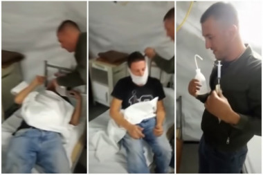 DRUNK MEN PLAYED DOCTORS AND TREATED PATIENTS! They went to the COVID-ward, drank BEER and watched Mirko Filipović's fight! (VIDEO)