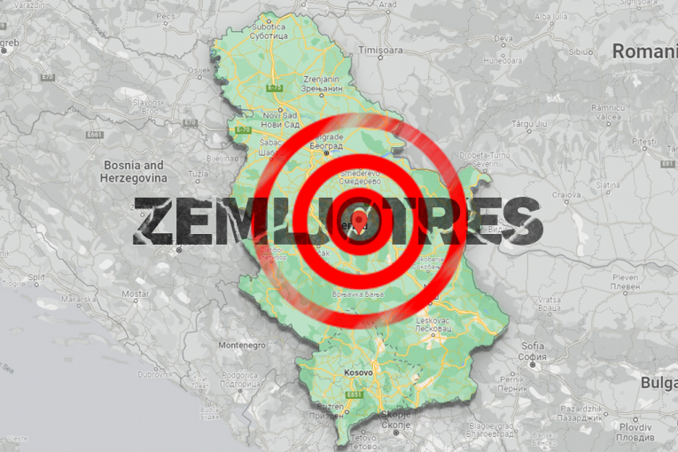 PONOVO SE TRESLA SRBIJA! Novi zemljotres na Kosovu!