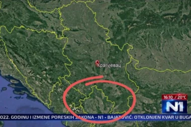 SKANDAL: Otcepili Kosovo od Srbije u programu uživo na N1