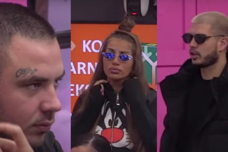 Filip Car, Dalila Dragojević, Dejan Dragojević Zadruga