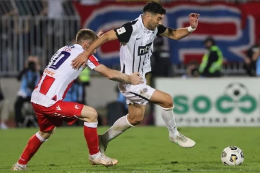 VEČITI DERBI PRIPAO CRVENO-BELIMA: Zvezda DO NOGU potukla Partizan!