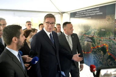 (VIDEO) POČELA IZGRADNJA DUNAVSKOG KORIDORA! VUČIĆ: Od Beograda do Gradišta za sat vremena - neka živi srpsko-kinesko prijateljstvo!