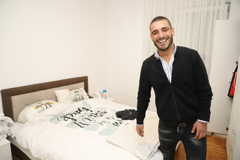 Spavaća soba Darka Lazića i Barbare Bobak