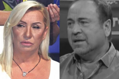 NE ZNA ŠTA RADI: Vesna Zmijanac oborila vino na sred sahrane, NADVLADALA JE TUGA! (FOTO)