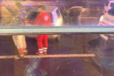 SMRSKAN MOTOCIKL: Sudar u Bulevaru oslobođenja