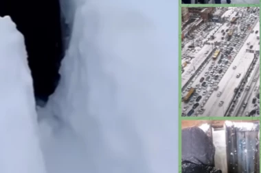 OVO SE NIJE DOGODILO U POSLEDNJIH 116 GODINA! SNEG I LED OKOVALI KINU! Narod u panici, IZDATO ukupno 27 crvenih alarma! (VIDEO/FOTO)