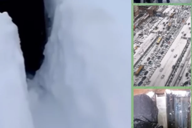 OVO SE NIJE DOGODILO U POSLEDNJIH 116 GODINA! SNEG I LED OKOVALI KINU! Narod u panici, IZDATO ukupno 27 crvenih alarma! (VIDEO/FOTO)