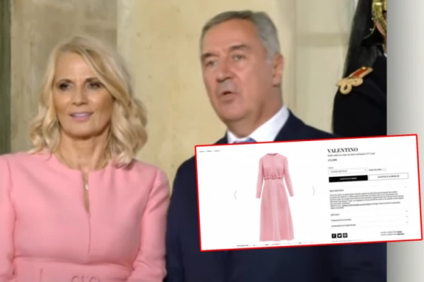 MILOVA ŽENA U HALJINI OD 3.500 EVRA: Je li je kupila od plate?! (VIDEO)