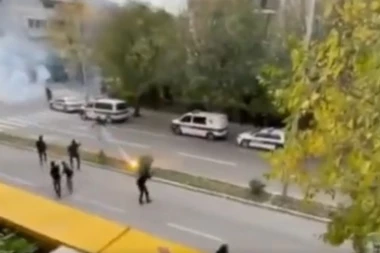 KRVAVI OBRAČUN NAVIJAČA: Nezapamćeni haos zbog murala - jedna osoba životno ugrožena! (VIDEO)
