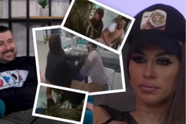 POLUDELA KADA GA JE VIDELA! Dalila s vrata ugledala Mladena Vuletića, POLOMILA sve po kući, a njega PREBILA! (VIDEO)