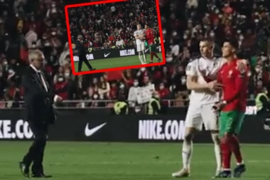 BESRAMNI ISPAD KRISTIJANA: Svi pričaju o svađi sa Santošem, ALI JE MALO KO PRIMETIO OVAJ KLOŠARSKI POTEZ RONALDA! (VIDEO)