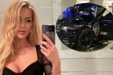 STARLETA SE OGLASILA NAKON ŠTO SU JOJ ZAPALILI KOLA: Božana objavila fotku UNIŠTENOG auta, pa poručila jedno! (FOTO)
