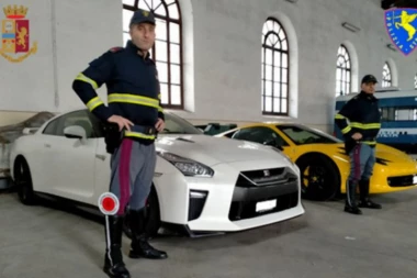 (FOTO) ITALIJANSKA POLICIJA NA NOGAMA: Srbin ukrao "ferari" i "nisan" vredne 300.000 EVRA