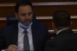 TOTAL CHAOS IN THE ASSEMBLY OF THE FALSE STATE: Feathers fly because of SERBIAN WATER! (VIDEO)