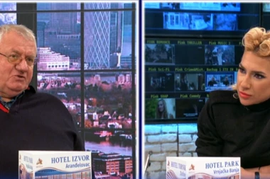 LOM U STUDIJU TV PINK, ŠEŠELJ I JOVANA JEREMIĆ U GLAVNIM ULOGAMA: Zebnja me hvata od LUDAČE!